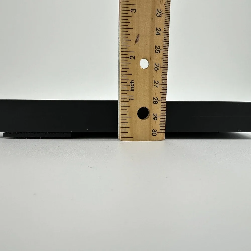 Matte Black Beveled Wood Picture Frame for 4x6 Photo Tabletop Display